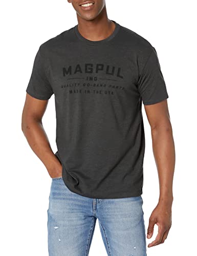 Magpul Herren Go Bang Parts CVC T-Shirt, Charcoal Heather, Größe L von Magpul