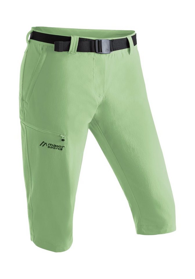 Maier Sports Caprihose Inara slim 3/4 Damen Wanderhose, atmungsaktive Outdoorhose, 3/4 Hose mit 3 Taschen von Maier Sports