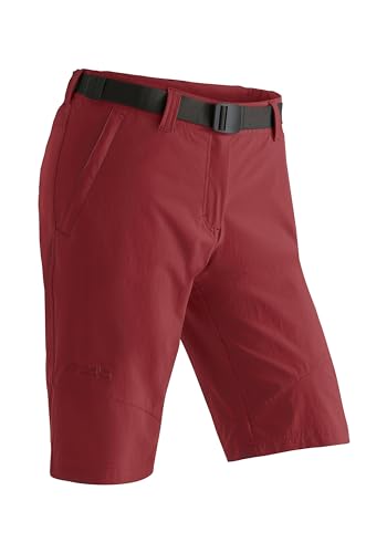 Maier Sports Lawa, Kurze Damen Wanderhose, Wasserabweisende Bermuda für Trekking und Hiking, PFC-frei, mSTRETCH pro 4 & Dryprotec von Maier Sports