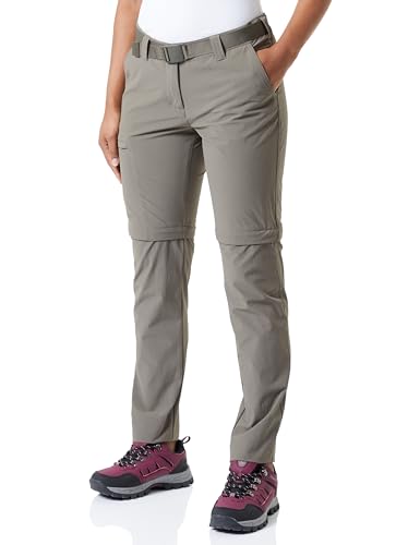 Maier Sports Damen Outdoorhose Inara slim zip, teak, 42, 233026 von Maier Sports