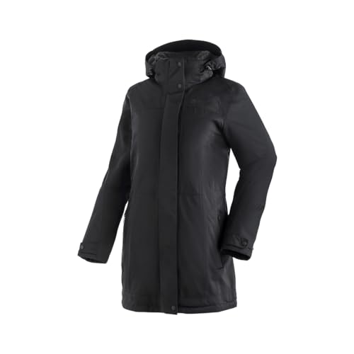Maier Sports Damen Lisa 2.1 Mantel, Wintermantel mit abnehmbarer Kapuze, wasserdichte Outdoor-Jacke von Maier Sports