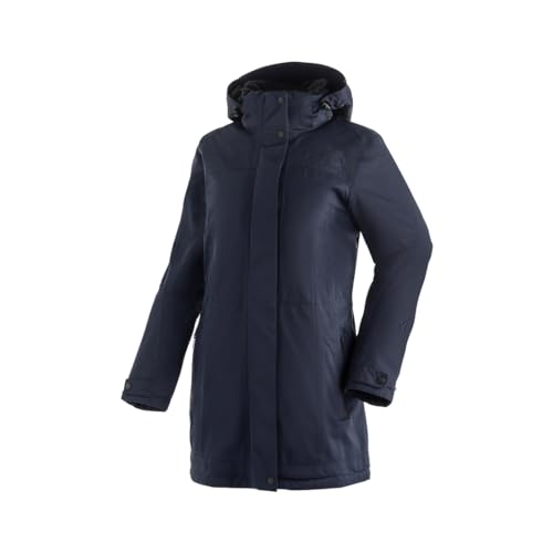 Maier Sports Damen Lisa 2.1 Mantel, Wintermantel mit abnehmbarer Kapuze, wasserdichte Outdoor-Jacke von Maier Sports
