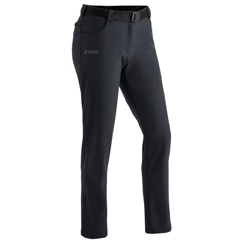 Maier Sports Damen Perlit W Outdoorhose, Schwarz, 19 Kurz EU von Maier Sports