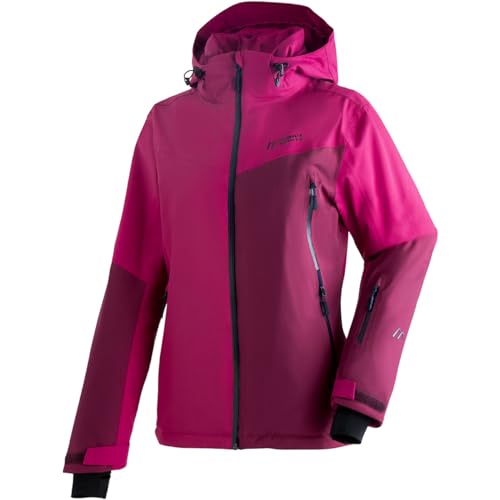 Maier Sports Damen Skijacke Nuria, Magenta/Cherrywin, 40, 3001201 von Maier Sports