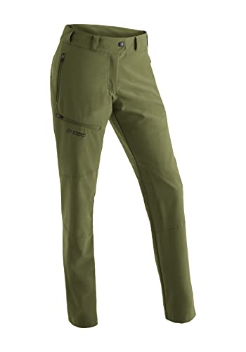 Maier Sports Damen Wanderhose Latit W, Lange Outdoor-Hose, Trekkinghose, Burlap, 36 von Maier Sports