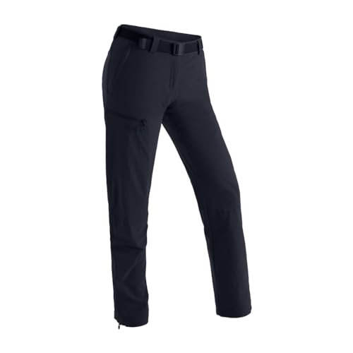 Damen Wanderhose Inara Slim, Schwarz, 80 von Maier Sports