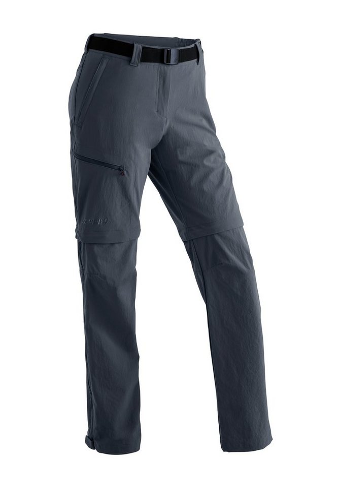 Maier Sports Funktionshose Nata Damen Wanderhose, zipp-off Outdoor-Hose, 3 Taschen, Regular Fit von Maier Sports