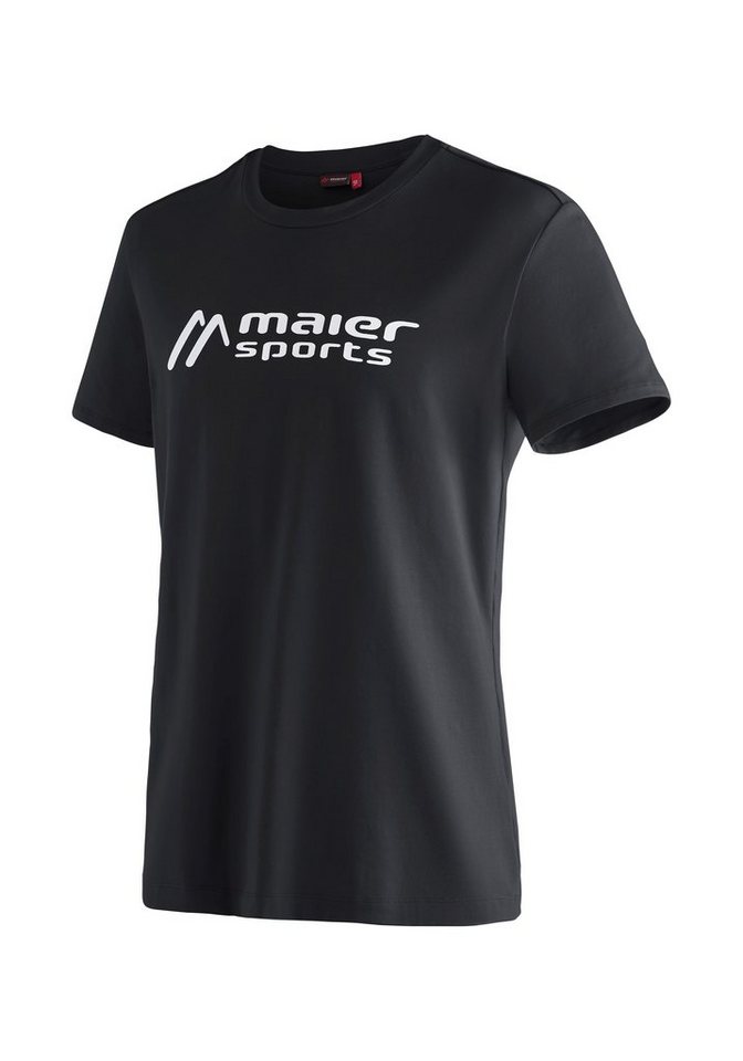 Maier Sports Funktionsshirt MS Tee M Vielseitiges Rundhalsshirt aus elastischem Material von Maier Sports