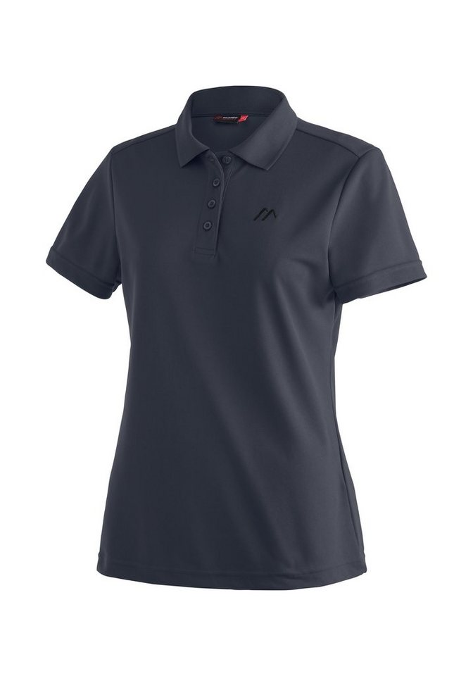 Maier Sports Funktionsshirt Ulrike Damen Polo, pique Poloshirt, schnelltrocknendes Outdoor-Shirt von Maier Sports