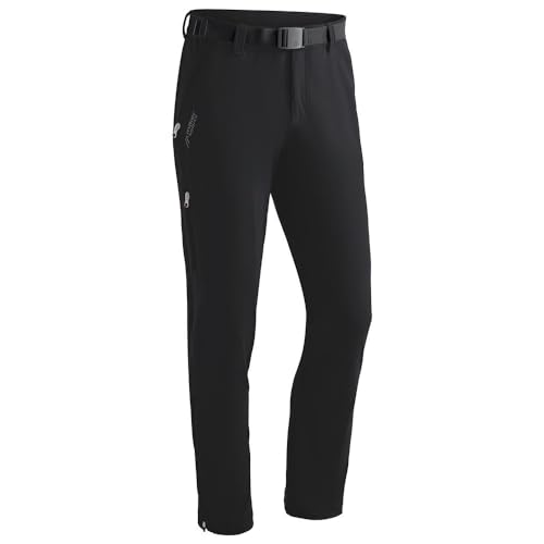 Maier Sports Herren Trekkinghose Naturno Slim, Black, 28, 132022 von Maier Sports