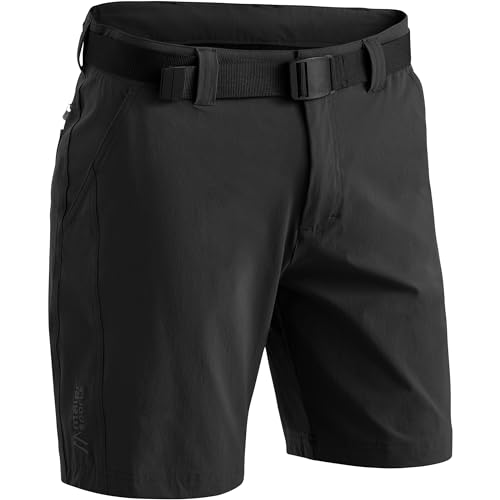 Maier Sports Herren Wanderhose Nil Short M, kurze Outdoor-Hose mit Gürtel, 5 Taschen bieten viel Stauraum von Maier Sports