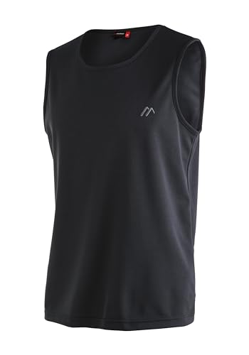 Maier Sports Herren Peter Tanktop, Schwarz (Black), S von Maier Sports