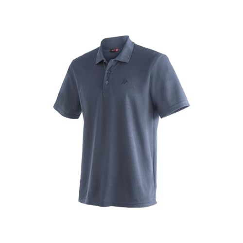 Maier Sports Herren Polo 1/2 Arm T-shirt, graphite, Gr. M von Maier Sports