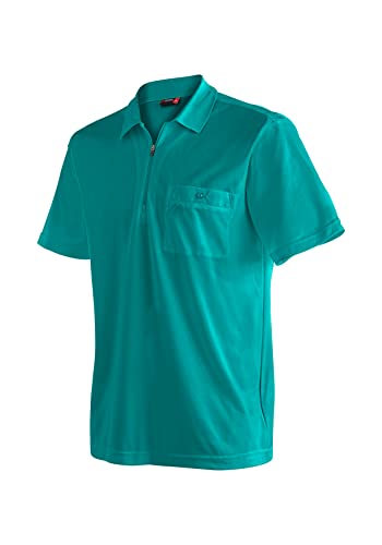 Maier Sports Herren Polo-Shirt Arwin 2.0, Kurzarm piqué Polohemd, Burlap, XL von Maier Sports