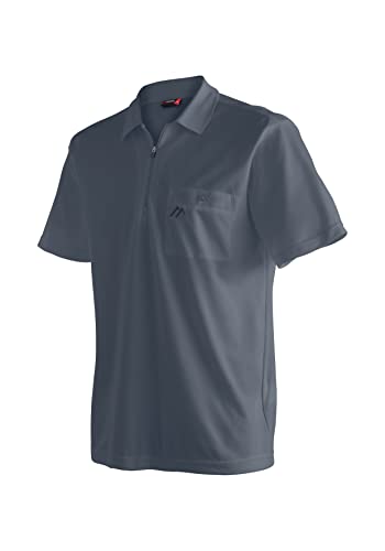 Maier Sports Herren Polo-Shirt Arwin 2.0, Kurzarm piqué Polohemd, Graphite, S von Maier Sports