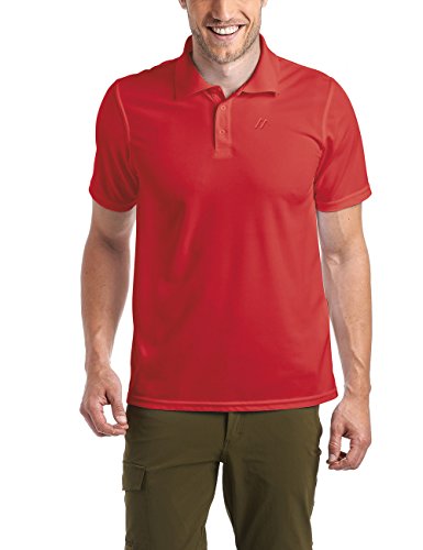 Maier Sports Herren Polo-Shirt Ulrich, Kurzarm piqué Polohemd, Pinata, M von Maier Sports