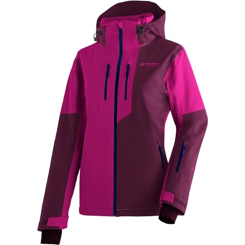 Maier Sports Damen Skijacke Manzaneda, Magenta/Cherrywin, 38, 3001200 von Maier Sports