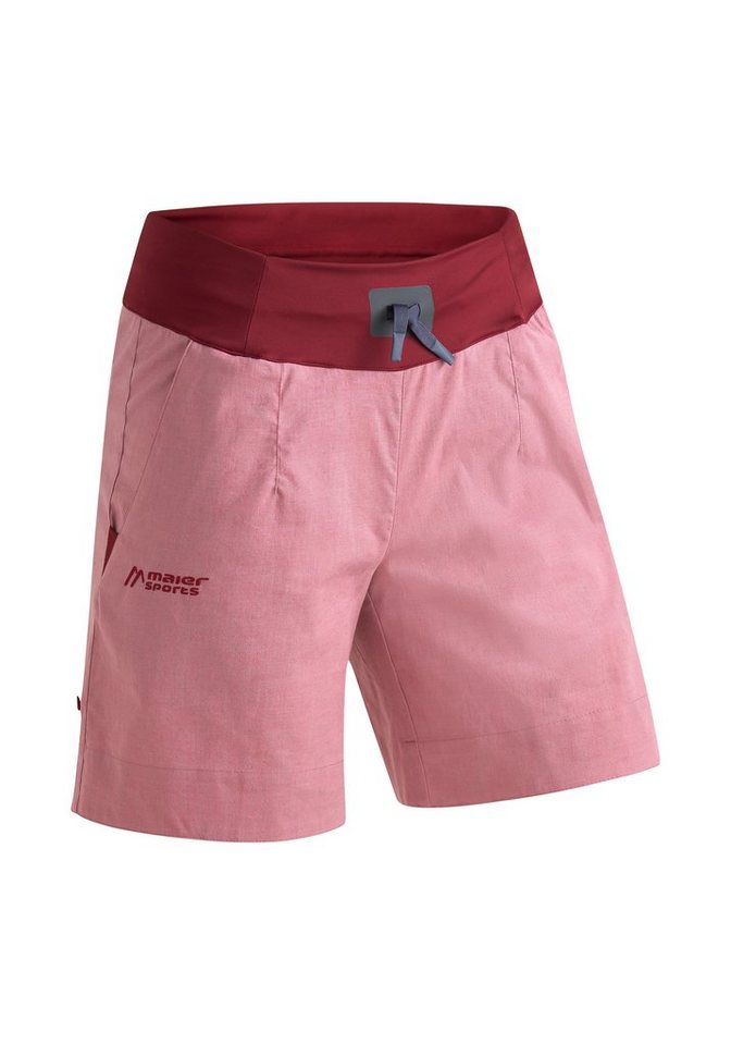 Maier Sports Outdoorhose Verit Short W Damen Bermuda, atmungsaktive Trekkinghose, elastische Wanderhose von Maier Sports