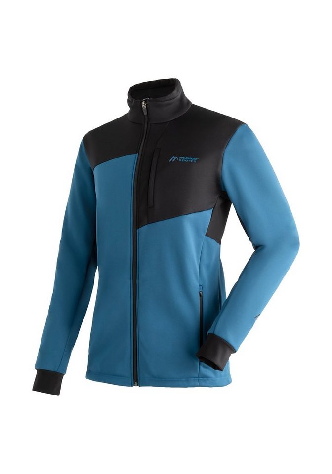 Maier Sports Skijacke Malselv M Herren Langlaufjacke, Softshelljacke, 3 geräumige Taschen von Maier Sports