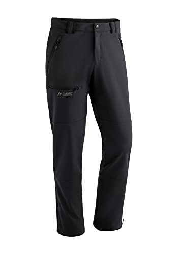 Maier Sports Herren Outdoorhose Adakit M, Winter-Wanderhose mit Fleece Innenseite, atmungsaktive und warme Softshell-Hose von Maier Sports