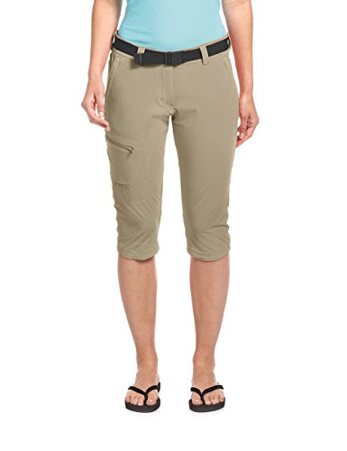 Maier Sports Damen Inara slim 3/4 Bermuda Shorts, coriander, 40 von Maier Sports