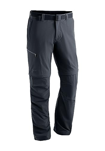 Maier Sports Tajo 2, Herren Wanderhose, Wasserabweisende Outdoorhose für Trekking und Hiking, Praktische Zipp-off-Funktion, PFC-frei, mSTRETCH pro 4 & Dryprotec, Schwarz, 25 (W35/L30) von Maier Sports
