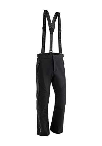 Maier Sports Lothar 2 Herren Skihose mit Trägern, Schneehose mit Hosenträger, Slim fit Softshellhose von Maier Sports