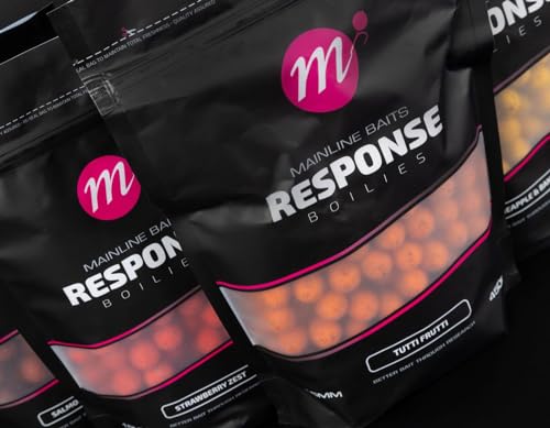 Mainline Response Boilies m01058 Boilies Sweetcorn 15 mm 450 g von Mainline