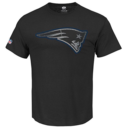 Majestic Fan Shirt - NFL New England Patriots schwarz - XL von Majestic Athletic