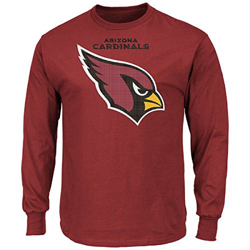 Majestic NFL Football Shirt Arizona Cardinals Langarm Critical Victory Long Sleeve (S) von Majestic Athletic