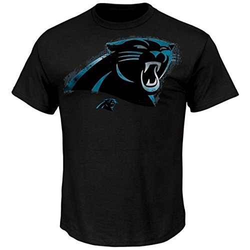 Majestic NFL Football T-Shirt Carolina Panthers Line to Gain LTG (S) von Majestic