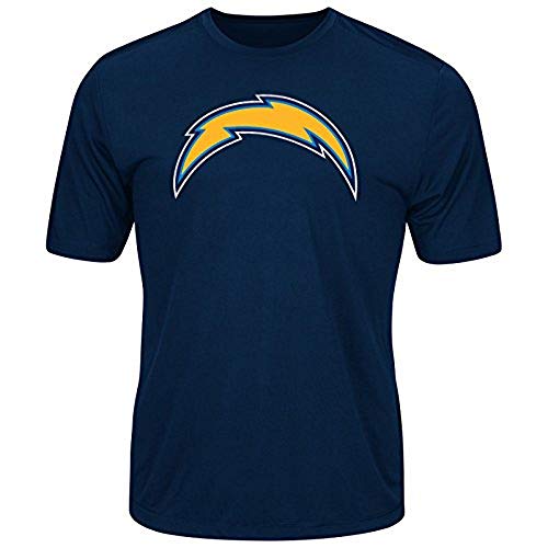 Majestic NFL Football T-Shirt Los Angeles Chargers Logo Tech Cool Base (Mittel) von Majestic