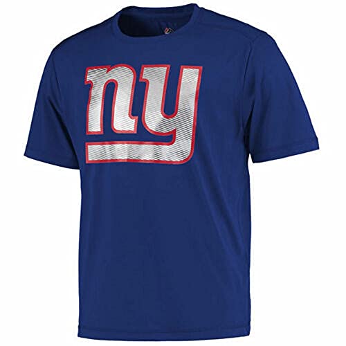 Majestic NFL Football T-Shirt New York Giants NY Logo Tech Cool Base (S) von Majestic