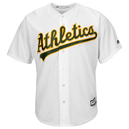 Majestic Oakland Athletics A's Cool Base MLB Trikot Jersey weiß (M) von Majestic