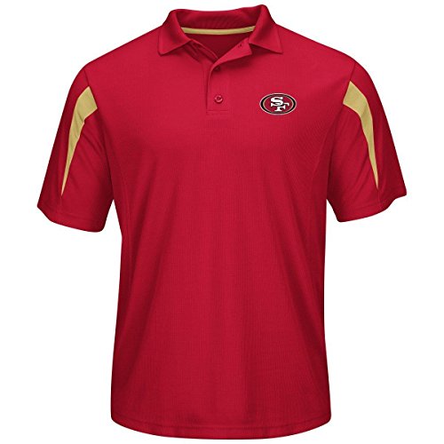 NFL Football Polo Shirt Poloshirt SAN Francisco 49ers Classic in S (SMALL) von Majestic