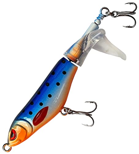 Major Fish Karlson Topwater Turbinen Köder Wobbler 11 cm 15 Gramm Natural Trout von Major Fish