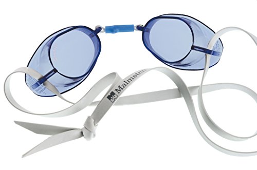 Malmsten Schwedenbrille Standard Schwimmbrille, Blau, Einheitsgröße von Malmsten