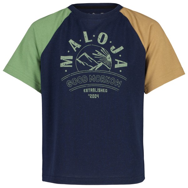 Maloja - Kid's PapaverB. - Funktionsshirt Gr L;M;S;XL;XXL blau;grün von Maloja