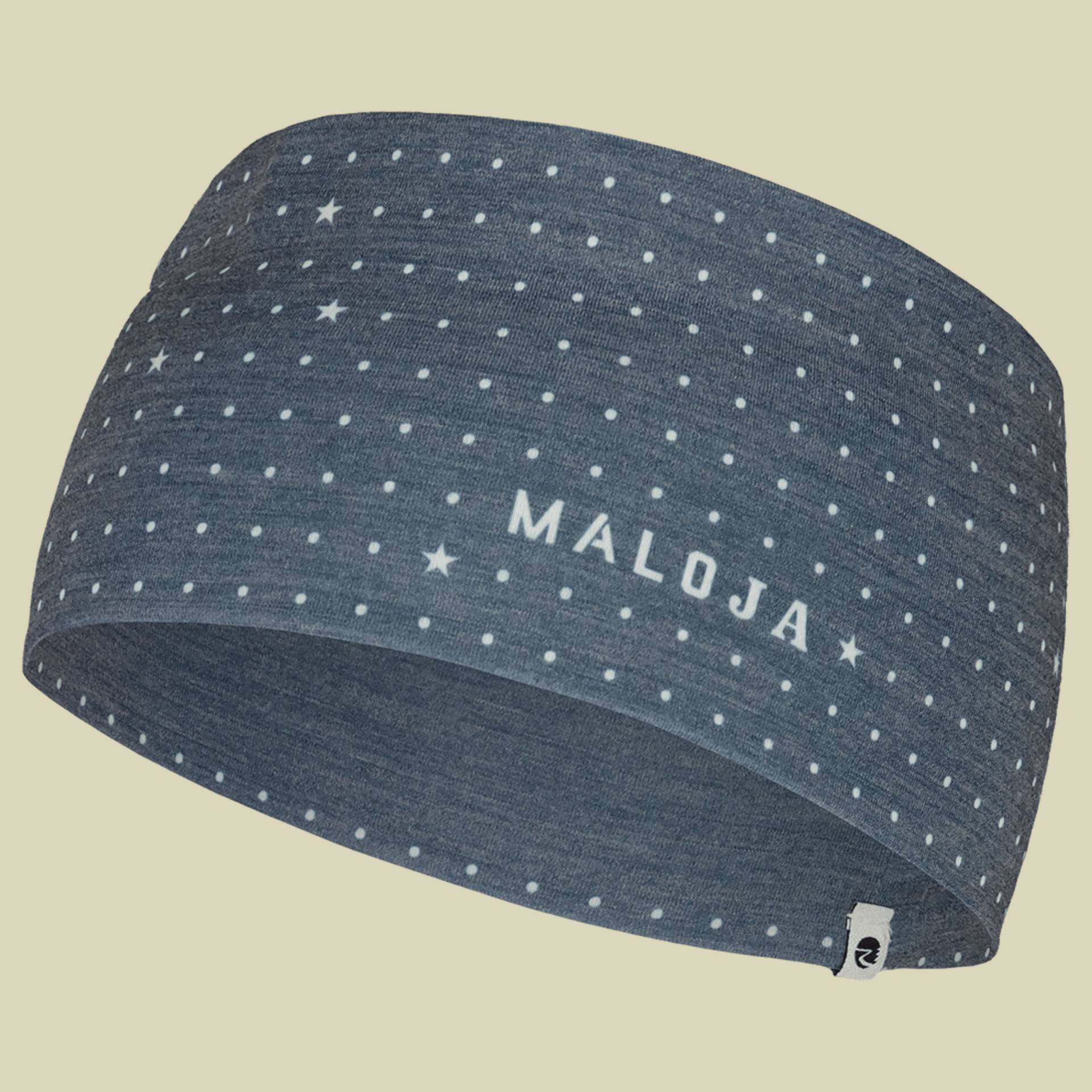 RumplerM. Sports Headband Größe one size Farbe midnight dotgrid von Maloja