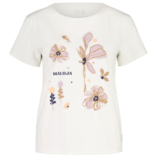 Maloja - Women's PadolaM. - T-Shirt Gr L weiß von Maloja