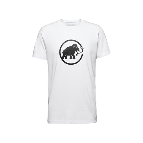 Mammut Core T-Shirt Men Classic | T-Shirt für Herren, Outdoor Sportshirt Mit Logo, 100% Organische Baumwolle, Kurzarm | Weiß, XXL von Mammut