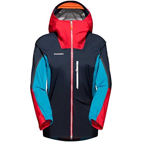 Mammut Damen Nordwand Light Hs Hoodie Jacke, Night-Azalea, S von Mammut