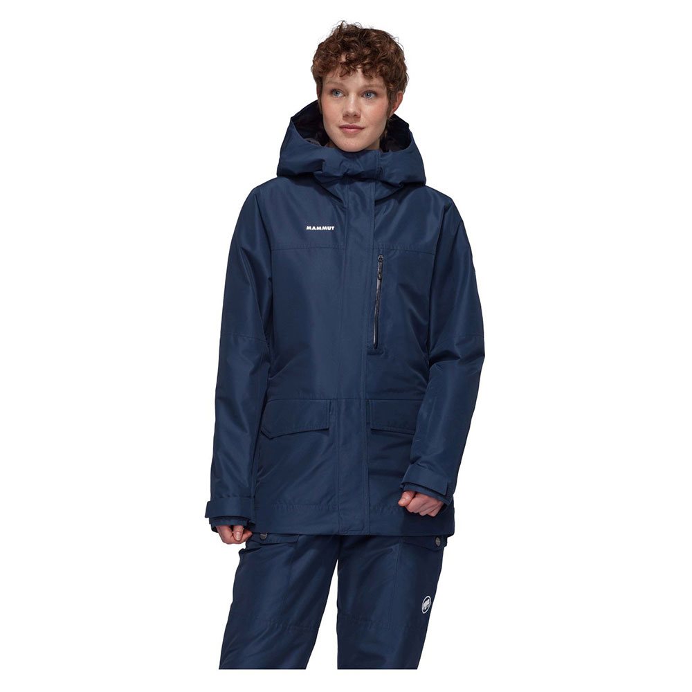 Mammut Fall Line Hardshell Thermo Jacket Blau XL Frau von Mammut