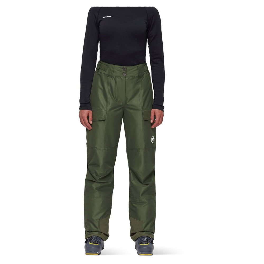 Mammut Fall Line Hardshell Thermo Pants Grün 36 Frau von Mammut