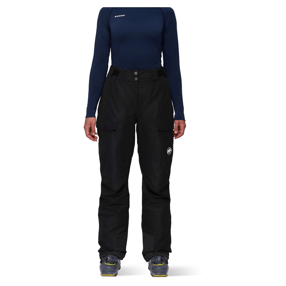 Mammut Fall Line Hardshell Thermo Pants Schwarz 34 / Short Frau von Mammut