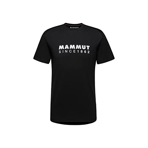 Mammut Herren Trovat T-Shirt Mens Logo Wander-Shirt, Schwarz, XL EU von Mammut