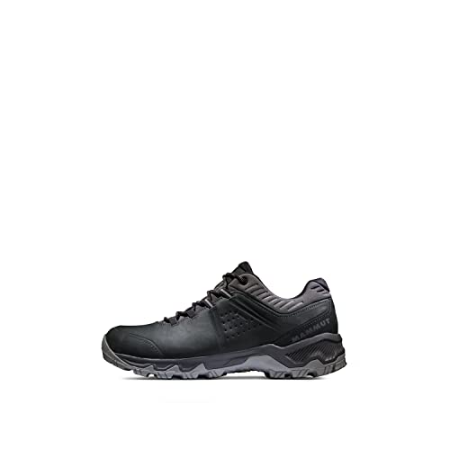 Mammut Mercury IV Low GTX Men | Wanderschuhe für Herren, Wasserdichte Trekkingschuhe, Outdoor Schuhe, Gore-Tex Bergschuhe für Hiking, Mit Vibram Sohle | Black-Titanium, 8.5 von Mammut