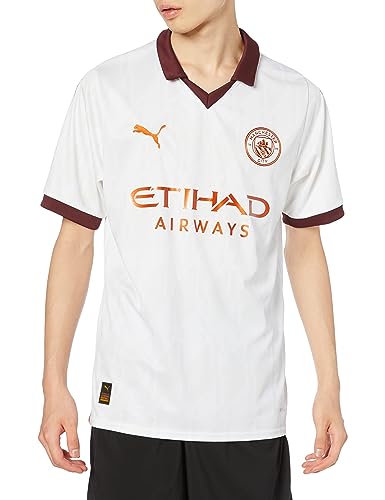 Manchester City Auswärtstrikot 2023/24 Saison - Replica - Herren - Weiß - Größe: S von Manchester City FC