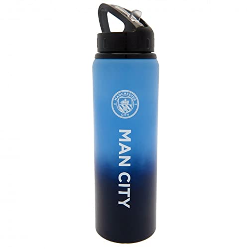Manchester City F.C. Alu-Trinkflasche XL Offizieller Merchandise-Artikel von Manchester City FC