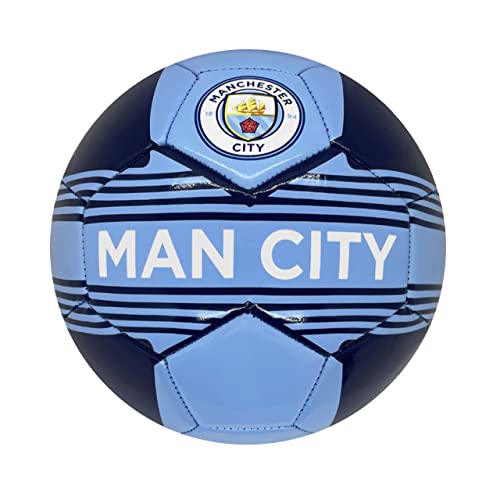 Manchester City FC - Fußball mit Vereinswappen - Offizielles Merchandise - Geschenk - Blau - Größe 4 von Manchester City FC